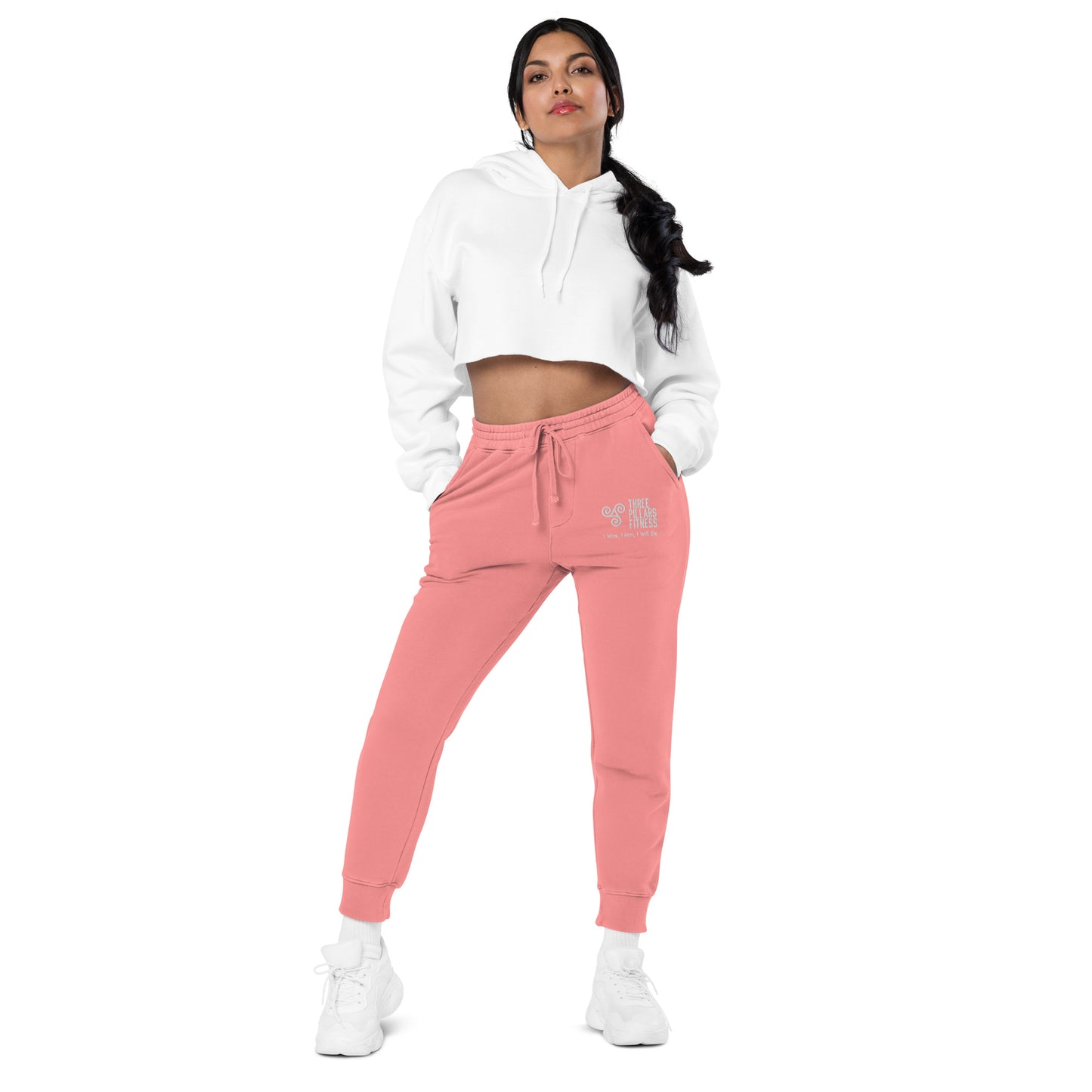 Womens Pigment-Dyed Sweatpants