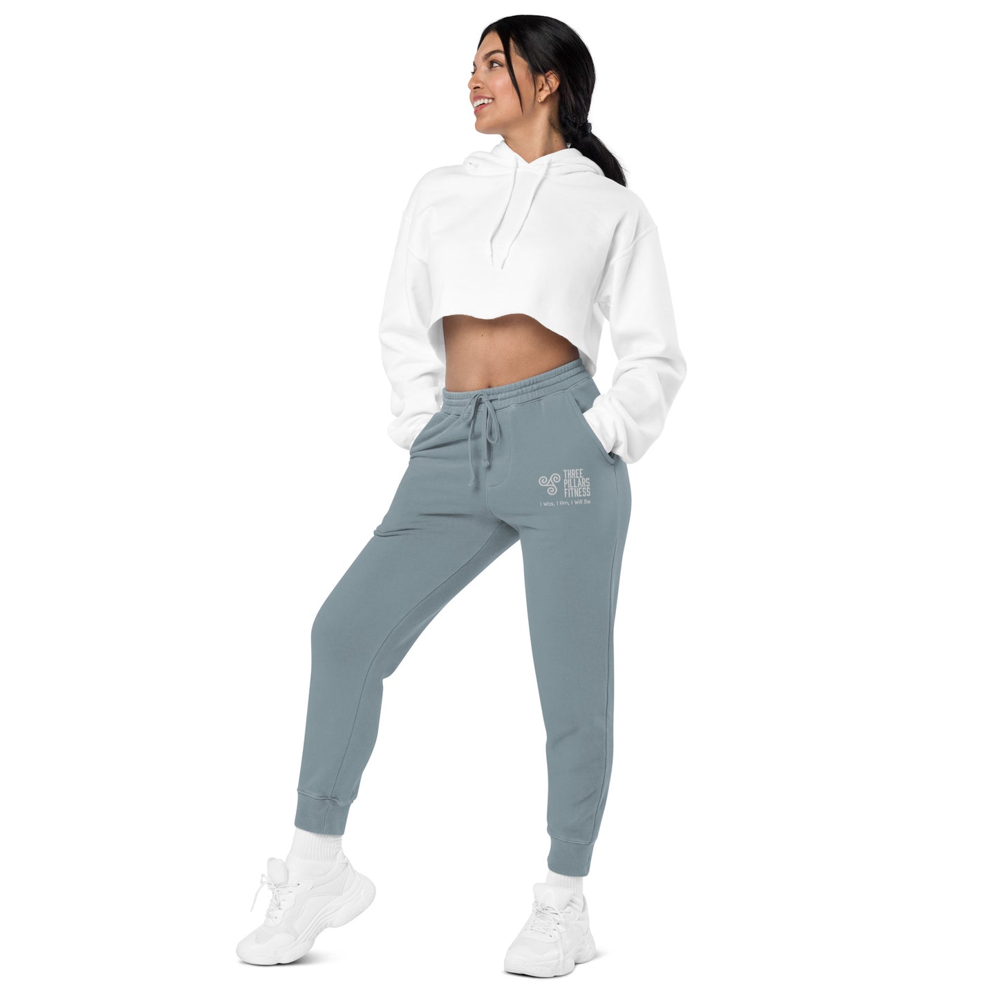 Womens Pigment-Dyed Sweatpants